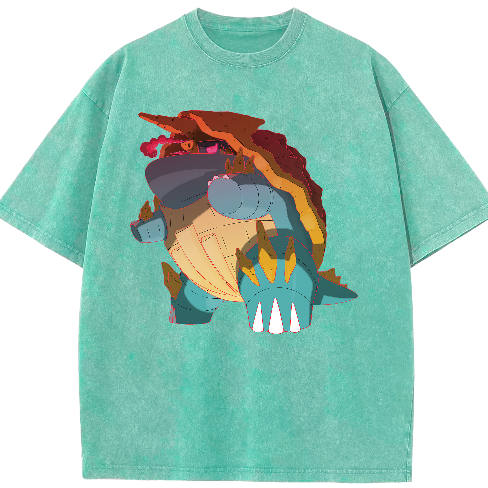 （画像用） ポケットモンスター Pokémon 綿100% ヴィンテージ風 半袖Tシャツ（フロントプリント）